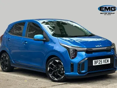 Used Kia Picanto GT-Line 62 HP (45 kW) 2025 Blue Hatchback
