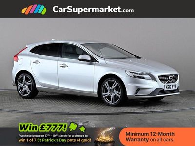 Used Volvo V40 R-Design Pro 2017 Silver Hatchback