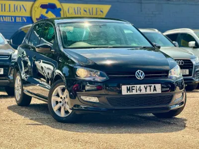 Used VW Polo Edition 83 HP (61 kW) 2014 Black Hatchback