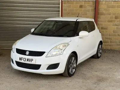 Used Suzuki Swift SZ-L 92 HP (67 kW) 2013 White Hatchback