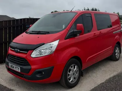 Used Ford Transit Custom Limited 125 HP (91 kW) 2014 Red Van
