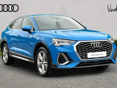Used Audi Q3 S-Line 150 HP (110 kW) 2023 Blue SUV