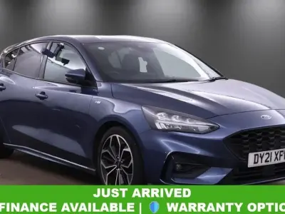 Used Ford Focus ST-Line X 120 HP (88 kW) 2020 Blue Hatchback