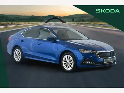 Used Skoda Octavia SE L 150 HP (110 kW) 2022 Race blue Hatchback