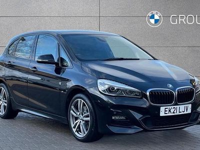 Black Used 2021 BMW 216 Active Tourer M Sport MPV | £12,930 (Fair price)