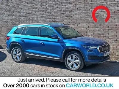 Używany Skoda Kodiaq SE L 150 KM (110 kW) 2022 Niebieski SUV
