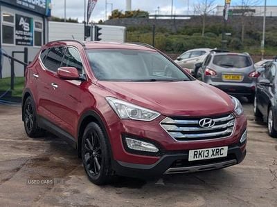 Used Hyundai Santa Fe Premium 194 HP (142 kW) 2013 Red SUV