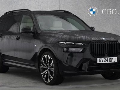 Black Used 2024 BMW X7 M Sport SUV | £71,990 (Fair price)