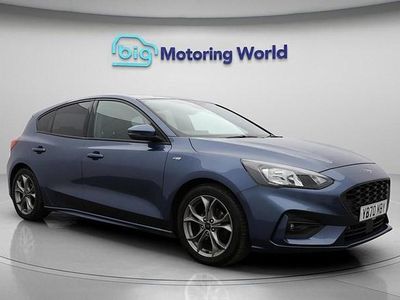 Used Ford Focus ST-Line 125 HP (91 kW) 2021 Blue Hatchback