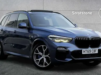 Used BMW X5 M Sport 265 HP (194 kW) 2019 Blue SUV