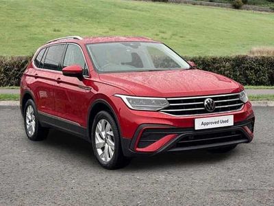 Used VW Tiguan Allspace Life 150 HP (110 kW) 2022 Red SUV