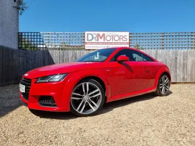 Used Audi TT S-Line 184 HP (135 kW) 2018 Red Coupe