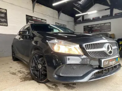 Used Mercedes A180 AMG line 2017 Black Hatchback
