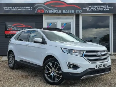 Used Ford Edge Titanium 210 HP (154 kW) 2018 White SUV