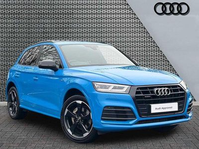 Used Audi Q5 Black Edition 245 HP (180 kW) 2020 Turbo blue SUV