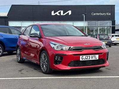 Used Kia Rio GT-Line S 120 HP (88 kW) 2023 Red Hatchback
