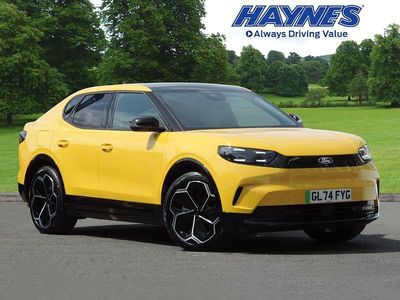 Used Ford Capri Extended Range 250 kW (340 HP) 2024 Yellow Hatchback
