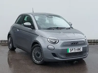 Used Fiat 500e Icon 86 kW (118 HP) 2021 Grey Hatchback