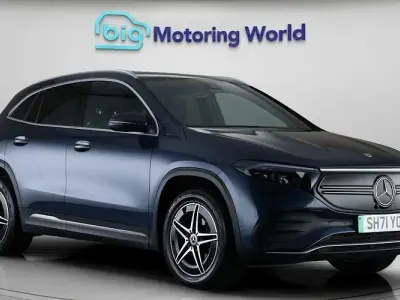 Used Mercedes EQA250 AMG line 139 kW (190 HP) 2022 Blue SUV