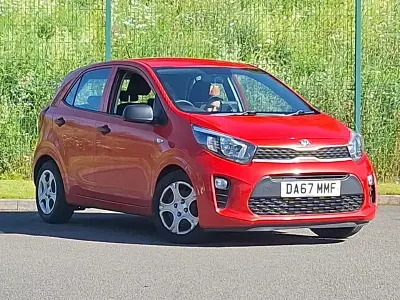 Used Kia Picanto 2017 Red Hatchback