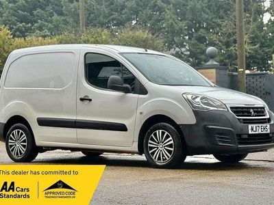 Used Peugeot Partner S 2017 White