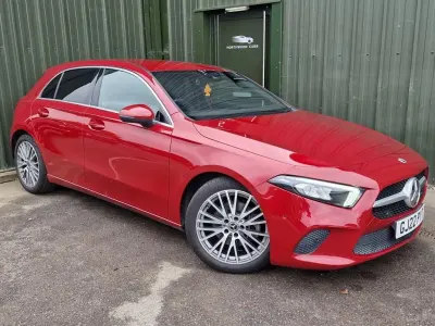 Begagnad Mercedes A180 Executive 116 HK (85 kW) 2022 Röd Halvkombi