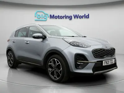 Used Kia Sportage GT-Line 177 HP (130 kW) 2021 Silver SUV