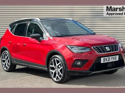 Used Seat Arona XCELLENCE Lux 110 HP (80 kW) 2021 Red SUV