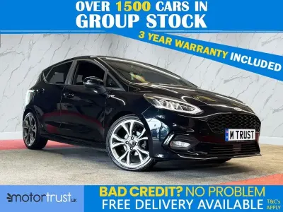 Used Ford Fiesta ST-Line X 2021 Black Hatchback