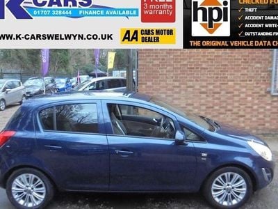 Used Vauxhall Corsa 2013 Blue Hatchback