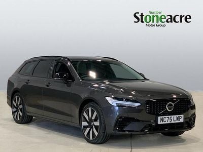 New Volvo V90 Plus 344 HP (253 kW) 2026 Grey Estate