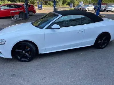 Used Audi A5 Cabriolet S-Line 211 HP (155 kW) 2012 White Cabriolet