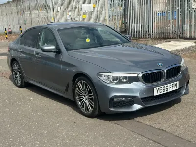 Used BMW 520 M Sport 187 HP (137 kW) 2017 Blue Sedan