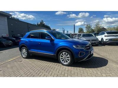 Used VW T-Roc Style 150 HP (110 kW) 2023 Blue SUV