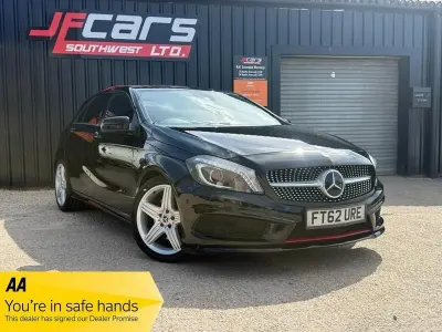 Used Mercedes A250 AMG 2012 Black Hatchback