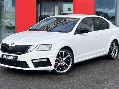 Used Skoda Octavia vRS 2020 White Hatchback