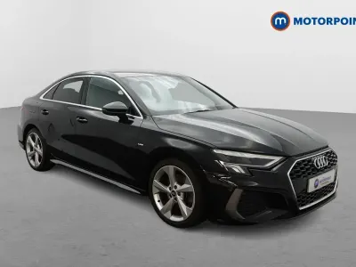 Used Audi A3 S-Line 150 HP (110 kW) 2020 Black Sedan
