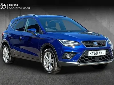 Used Seat Arona FR 113 HP (83 kW) 2018 Mystery blue SUV