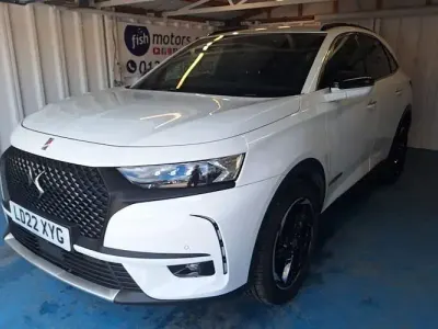 Used DS Automobiles DS7 Crossback Performance Line Plus 181 HP (133 kW) 2022 White SUV