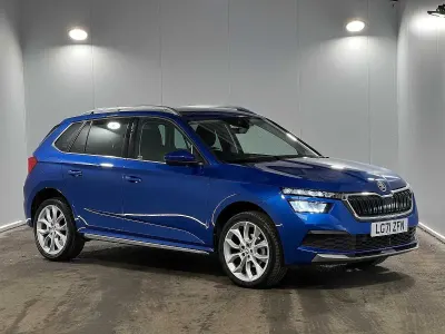 Usata Skoda Kamiq SE L 110 CV (80 kW) 2021 Blu SUV