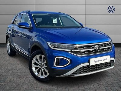 Used VW T-Roc Style 150 HP (110 kW) 2022 Blue SUV