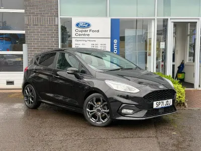 Used Ford Fiesta ST-Line 125 HP (91 kW) 2021 Black Hatchback