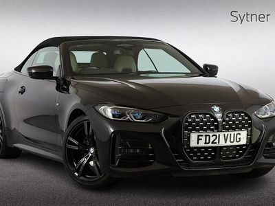 Black Used 2021 BMW 420 M Sport Cabriolet | £28,950 (A bit pricey)