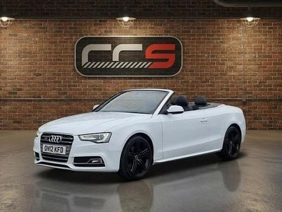 Used Audi S5 Cabriolet Design 333 HP (244 kW) 2012 White Cabriolet