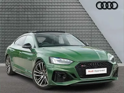 Used Audi RS5 Advanced 450 HP (330 kW) 2021 Green Coupe