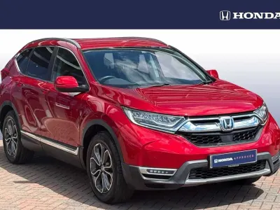 Used Honda CR-V Hybrid 184 HP (135 kW) 2021 Premium crystal red SUV
