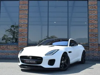 Used Jaguar F-Type R-Dynamic 300 HP (220 kW) 2017 White Coupe