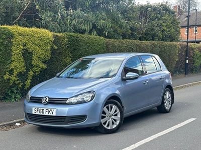 Used VW Golf VI Match 105 HP (77 kW) 2011 Blue Hatchback