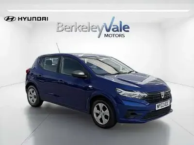 Begagnad Dacia Sandero Essentiel 2022 Blå Halvkombi