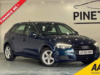 Blue Used 2018 Audi A3 Sportback Business Hatchback | £10,399 (Fair price)